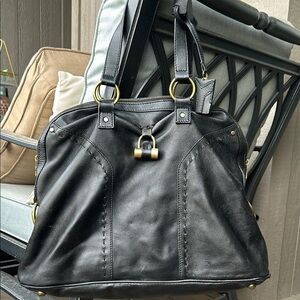 Yves Saint Laurent Black Shoulder Bag
